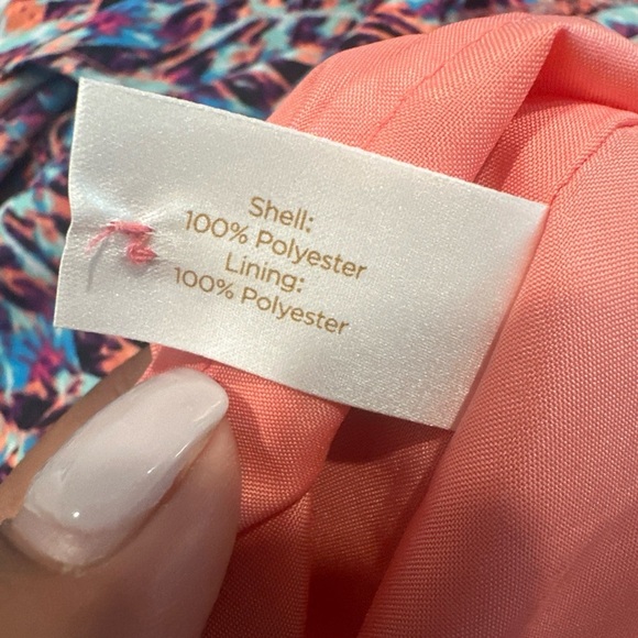 DECREE MULTI PRINT HALTER RUFFLE FAIRY SKORT ROMPER XL - Picture 2 of 10